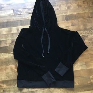 Black Velvet Hoodie